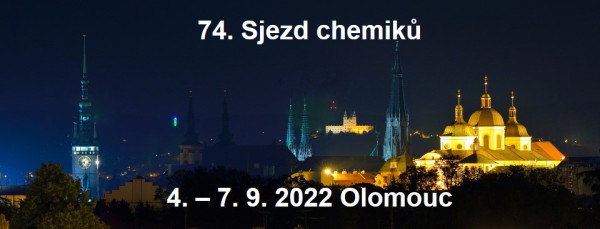 Sjezd chemiků v Olomouci: 4. – 7. 9. 2022